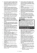 Preview for 40 page of Makita CE001GT202X20 Instruction Manual