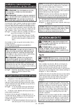 Preview for 44 page of Makita CE001GT202X20 Instruction Manual