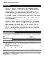 Preview for 5 page of Makita CF001G Instruction Manual