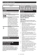 Preview for 92 page of Makita CF001G Instruction Manual