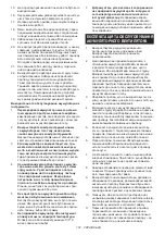 Preview for 107 page of Makita CF001G Instruction Manual