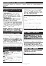 Preview for 152 page of Makita CF001G Instruction Manual