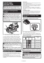 Предварительный просмотр 5 страницы Makita CG100DZC Instruction Manual