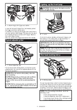 Предварительный просмотр 6 страницы Makita CG100DZC Instruction Manual