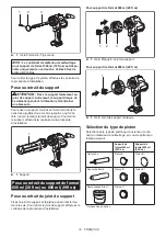 Предварительный просмотр 19 страницы Makita CG100DZC Instruction Manual