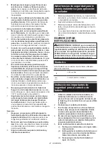 Предварительный просмотр 27 страницы Makita CG100DZC Instruction Manual