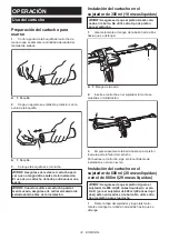 Предварительный просмотр 33 страницы Makita CG100DZC Instruction Manual