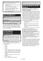 Предварительный просмотр 36 страницы Makita CG100DZC Instruction Manual