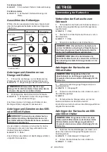 Preview for 22 page of Makita CG100DZXK Instruction Manual