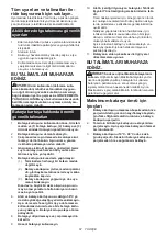 Preview for 67 page of Makita CG100DZXK Instruction Manual