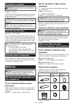 Preview for 69 page of Makita CG100DZXK Instruction Manual