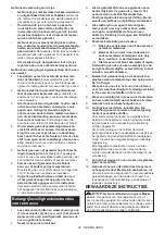 Preview for 40 page of Makita CJ105D Instruction Manual