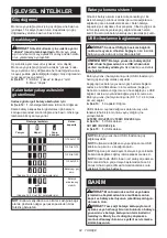 Preview for 82 page of Makita CJ105D Instruction Manual