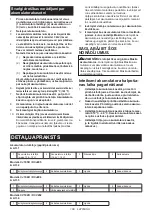 Preview for 109 page of Makita CJ105D Instruction Manual