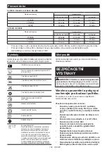 Preview for 152 page of Makita CJ105D Instruction Manual