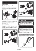 Предварительный просмотр 9 страницы Makita CL001GZ04 Instruction Manual