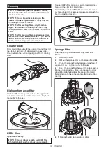 Предварительный просмотр 12 страницы Makita CL001GZ04 Instruction Manual