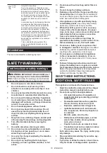 Preview for 10 page of Makita CL002G Instruction Manual