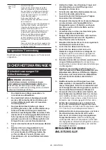 Preview for 29 page of Makita CL002G Instruction Manual