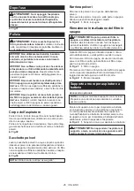 Preview for 45 page of Makita CL002G Instruction Manual