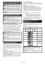 Preview for 81 page of Makita CL002G Instruction Manual