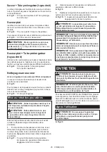 Preview for 25 page of Makita CL003G Instruction Manual