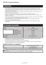 Preview for 29 page of Makita CL003G Instruction Manual