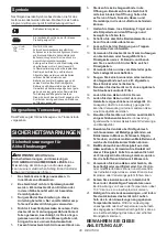 Preview for 30 page of Makita CL003G Instruction Manual