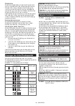 Preview for 33 page of Makita CL003G Instruction Manual