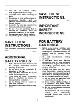 Preview for 3 page of Makita CL100D Instruction Manual