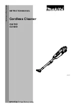 Preview for 1 page of Makita CL102D Quick Start Manual