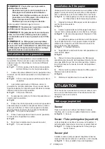 Предварительный просмотр 17 страницы Makita CL107FDWAW Instruction Manual