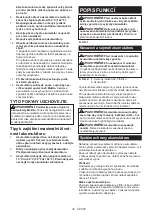 Preview for 36 page of Makita CL108FDSAP Instruction Manual