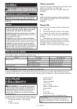 Preview for 39 page of Makita CL108FDSAP Instruction Manual