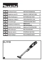 Makita CL111D Instruction Manual preview