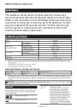 Preview for 8 page of Makita CL114FDWI Instruction Manual