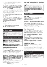 Preview for 26 page of Makita CL114FDWI Instruction Manual