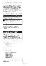 Preview for 59 page of Makita CL114FDWI Instruction Manual