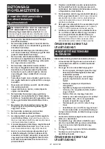 Предварительный просмотр 24 страницы Makita CL121DSM Instruction Manual