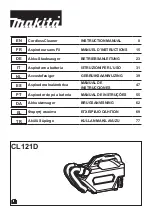 Makita CL121DZ Instruction Manual preview