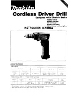 Makita CORDLESS DRIVER DRILL 6071D Instruction Manual preview