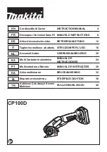 Makita CP100D Instruction Manual preview