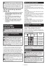 Preview for 7 page of Makita CP100DSA Instruction Manual