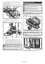 Предварительный просмотр 12 страницы Makita CRU03 Instruction Manual