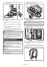 Предварительный просмотр 30 страницы Makita CRU03 Instruction Manual