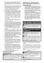 Preview for 61 page of Makita CS002GZ Instruction Manual