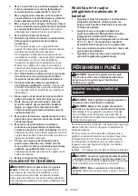 Предварительный просмотр 25 страницы Makita CS002GZ01 Instruction Manual