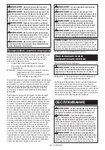 Preview for 95 page of Makita CS002GZ01 Instruction Manual