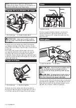 Предварительный просмотр 18 страницы Makita CT233R Instruction Manual