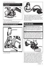 Предварительный просмотр 31 страницы Makita CT233R Instruction Manual